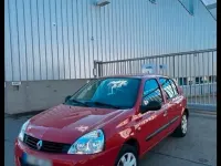 Brugt Renault Clio II Campus 75 HK (55 kW) 2009 Rød Hatchback