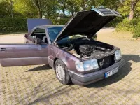 Second-hand Mercedes E230 132 CP (97 kW) 1991 Albastru Coupe