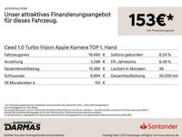 gebraucht Kia Ceed 1.0 Turbo Vision Apple Kamera TOP 1. Hand