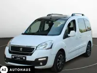 Gebraucht Peugeot Partner Tepee Allure 100 PS (73 kW) 2016 Weiß Van / Kleinbus