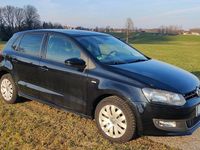 Gebraucht VW Polo Match 69 PS (50 kW) 2012 Schwarz Kleinwagen