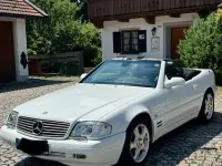 Gebraucht Mercedes SL500 Edition 320 PS (235 kW) 1998 Weiß Cabrio