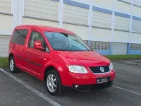 Gebraucht VW Caddy Life 80 PS (58 kW) 2009 Rot Van / Kleinbus