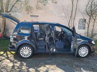 Gebraucht VW Touran Cross 140 PS (102 kW) 2008 Schwarz Van / Kleinbus