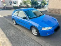 Gebraucht Mitsubishi Colt 75 PS (55 kW) 1999 Blau Kleinwagen