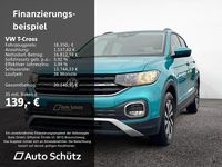 Gebraucht VW T-Cross Active 95 PS (69 kW) 2023 Makenatürkis metallic SUV