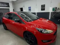 Usata Ford Focus ST-Line 125 CV (91 kW) 2017 Rosso Berlina