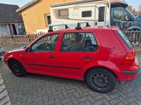 Gebraucht VW Golf IV 1998 Rot Kleinwagen
