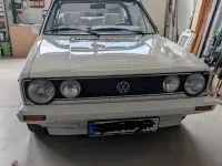 Gebraucht VW Golf Cabriolet 90 PS (66 kW) 1986 Weiß Cabrio