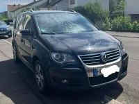 Gebraucht VW Touran Highline 170 PS (125 kW) 2008 Schwarz Van / Kleinbus