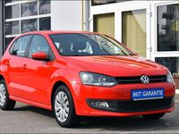 Gebraucht VW Polo Comfortline 69 PS (50 kW) 2011 Rot Kleinwagen