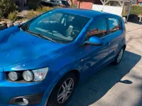Gebraucht Chevrolet Aveo 95 PS (69 kW) 2012 Blau Limousine