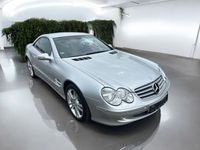 Gebraucht Mercedes SL500 306 PS (225 kW) 2002 Silber Cabrio
