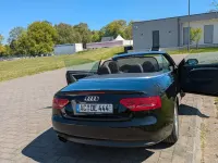 Gebraucht Audi Cabriolet 166 PS (122 kW) 2009 Schwarz Cabrio