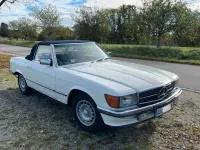 Gebraucht Mercedes SL280 185 PS (136 kW) 1977 Weiß Cabrio
