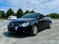 Gebraucht VW Eos 122 PS (89 kW) 2009 Schwarz Cabrio