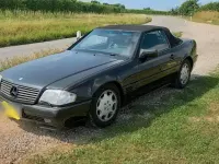 Gebraucht Mercedes SL300 190 PS (139 kW) 1992 Schwarz Cabrio