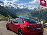 Gebraucht Tesla Model 3 224 kW (305 PS) 2018 Rot Limousine
