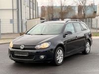 Gebraucht VW Golf VII Style 105 PS (77 kW) 2012 Schwarz Kombi