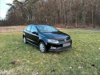 Gebraucht VW Polo 60 PS (44 kW) 2014 Schwarz Kleinwagen