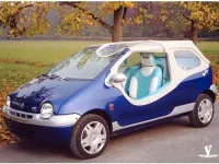 Gebraucht Renault Twingo 58 PS (42 kW) 2000 Blau Kleinwagen