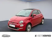 Usata Fiat 500C Lounge 69 CV (50 kW) 2017 Rosso Cabrio