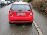 Gebraucht Chevrolet Aveo 84 PS (61 kW) 2009 Rot Kleinwagen