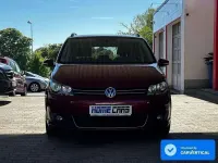 Gebraucht VW Touran Comfortline 105 PS (77 kW) 2010 Wild cherry red metallic Van / Kleinbus