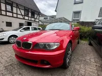 Gebraucht BMW 318 Cabriolet Sport Line 143 PS (105 kW) 2005 Rot Cabrio