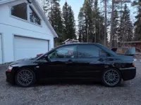 Gebraucht Mitsubishi Lancer Evolution 280 PS (205 kW) 2007 Schwarz Limousine