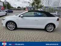 Gebraucht VW Golf Cabriolet LOUNGE 105 PS (77 kW) 2015 Pure white Cabrio