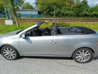 Gebraucht VW Golf Cabriolet 105 PS (77 kW) 2012 Silber Cabrio