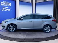 Gebraucht Ford Focus Titanium 125 PS (91 kW) 2018 Polarsilber metallic Kombi