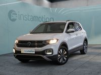 gebraucht VW T-Cross - 1.0 TSI DSG Move Navi Sitzhzg Allwetter