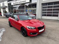Gebraucht BMW 218 Advantage 136 PS (100 kW) 2019 Rot Cabrio