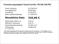 Gebraucht Toyota Corolla Basis 140 PS (102 kW) 2025 Mysticschwarz mica Kombi