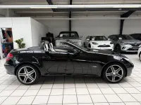 Gebraucht Mercedes SLK200 2LOOK Edition 184 PS (135 kW) 2010 Schwarz/baltic black Cabrio