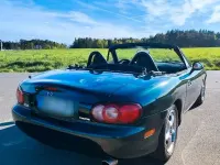 Gebraucht Mazda MX5 110 PS (80 kW) 2002 Grün Cabrio