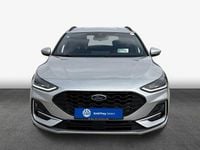 Gebraucht Ford Focus ST-Line X 125 PS (91 kW) 2023 Moondust silber metallic Kombi