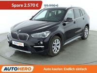 Gebraucht BMW X1 xLine 140 PS (102 kW) 2018 Schwarz ii/bonnet fluid black SUV