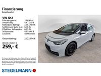 Gebraucht VW ID.3 Pro 150 kW (204 PS) 2021 Weiß Kleinwagen