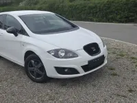 Gebraucht Seat Leon 86 PS (63 kW) 2010 Weiß Kleinwagen