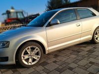Gebraucht Audi A3 Attraction 102 PS (75 kW) 2008 Silber Kleinwagen
