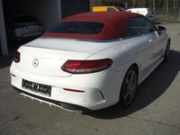 Gebraucht Mercedes C220 AMG 170 PS (125 kW) 2018 Weiß Cabrio