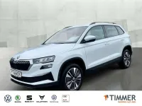 Gebraucht Skoda Karoq Ambition 150 PS (110 kW) 2023 Weiß SUV