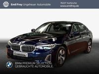 Gebraucht BMW 520 Luxury Line 190 PS (139 kW) 2012 Tansanitblau metallic Limousine
