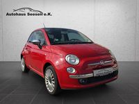 Gebraucht Fiat 500 Lounge 101 PS (74 kW) 2011 Rosso corsa/sfrontato/argilla/ Kleinwagen