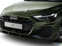 Neu Audi A3 Ambiente 150 PS (110 kW) 2026 Distriktgrün metallic Limousine