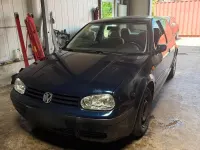 Gebraucht VW Golf III 75 PS (55 kW) 1998 Blau Kleinwagen