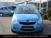 Gebraucht Opel Agila Edition 94 PS (69 kW) 2012 Blau Kleinwagen